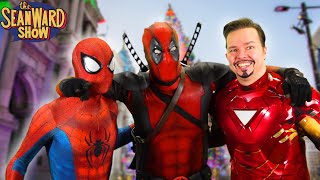 SPIDER-MAN Gets a Gift from IRON MAN & DEADPOOL - Christmas Parody! The Sean Ward Show