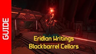 Famous Blackbarrel Cellars Eridian Writings Wealth