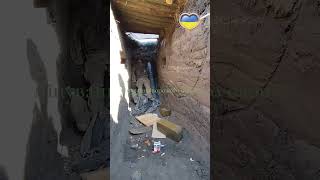 Як ворог мінує свої покинуті позиції. Дане відео створено в навчальних цілях.