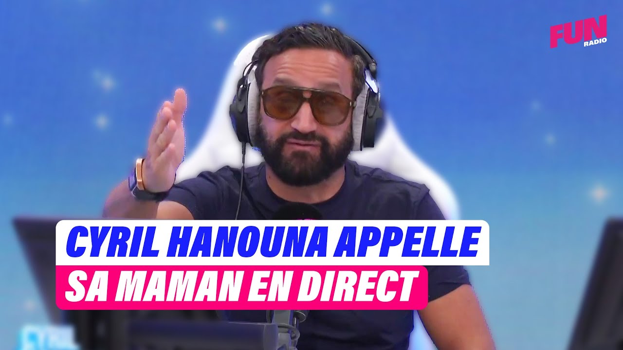 Cyril Hanouna appelle sa maman en direct ! | TBTF