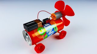 How To Make a Fanta DC Motor Car (Air Powered) by Mr. Cemo 40,882 views 2 years ago 2 minutes, 46 seconds