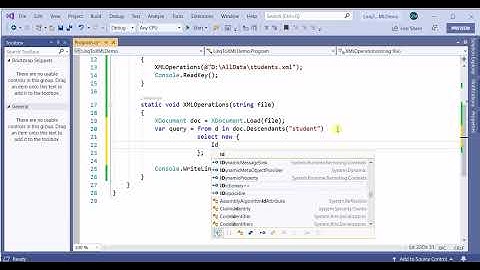 How to query an XML document using LINQ to XML in C# (Code)