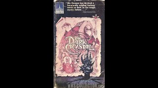 Opening and Closing to The Dark Crystal 1984 VHS