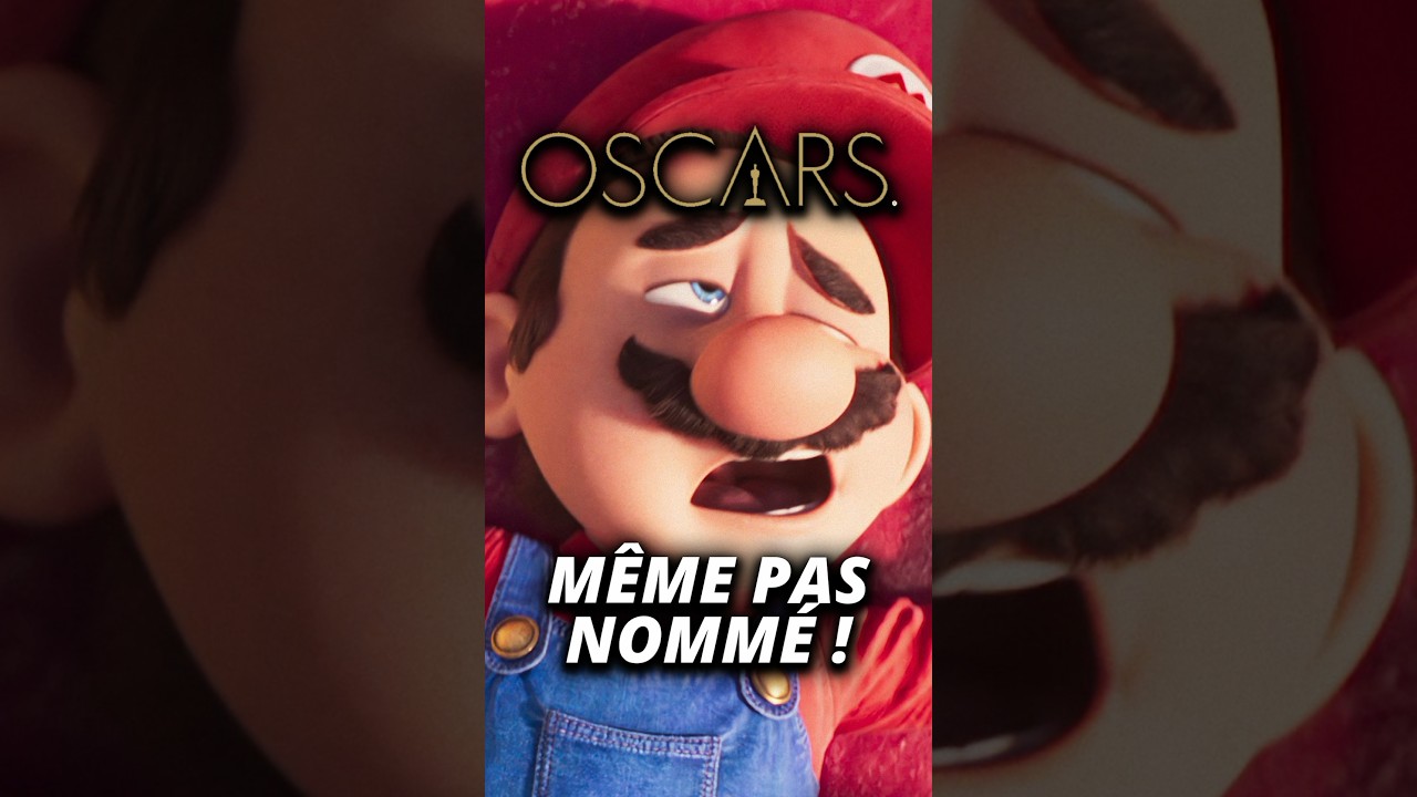 SUPER MARIO BROS n'as pas été NOMMÉ aux OSCAR 2024 ! - YouTube, image size:1280x720