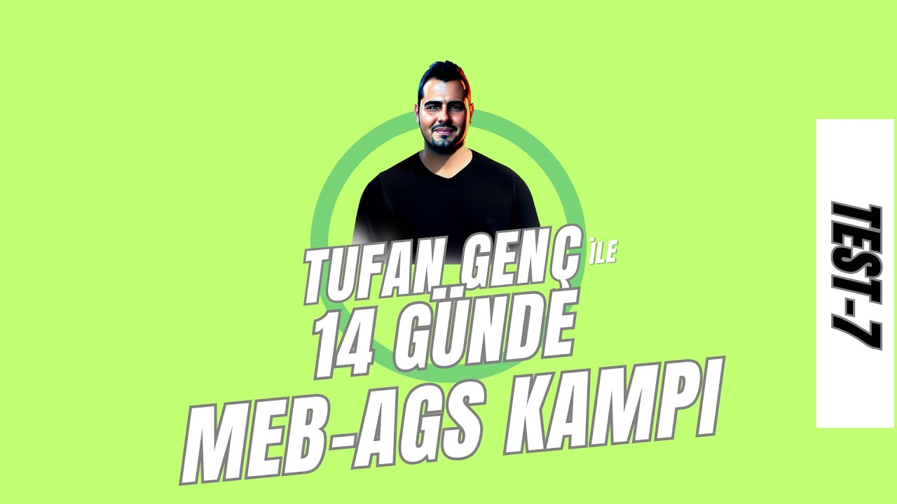 14 GÜNDE MEB AGS KAMPI-TEST 7