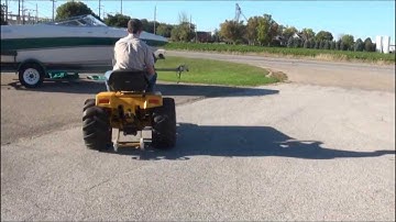 Cub Cadet 1000 Pulling Tractor
