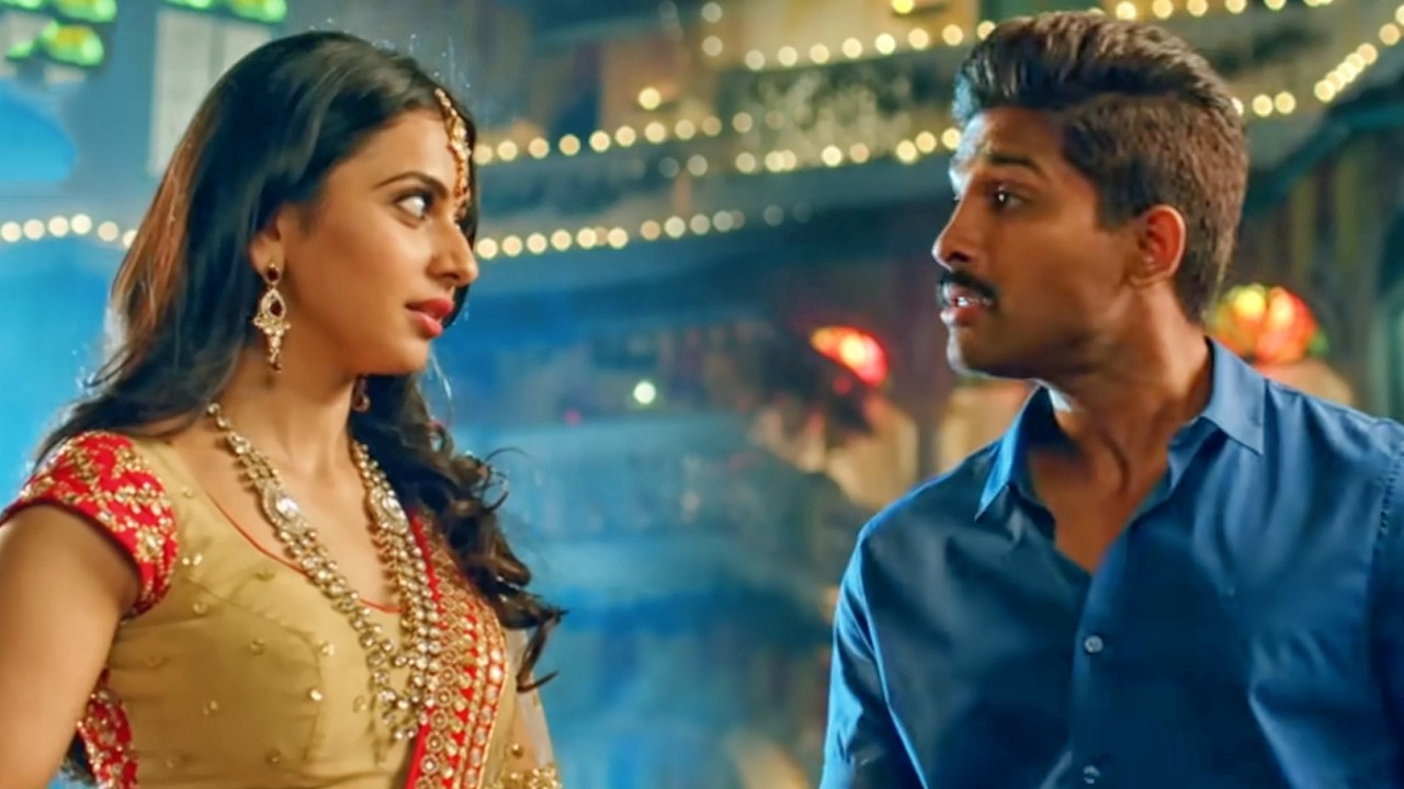 अल्लू अर्जुन को रकुल प्रीत सिंह ने रिजेक्ट कर दिया | Sarrainodu Movie Best Scene