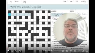 Where the wind comes sweeping down the plain (93%)... 12 Sep 2026 Cryptic Crossword Apprentice Class