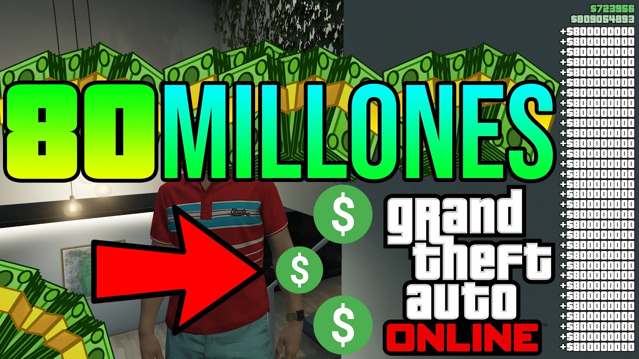 DINERO INFINITO GTA 5 ONLINE! - GANA MUCHO DINERO SUPER RAPIDO🤑 - COMO