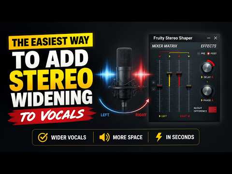 The Easiest Way to Add Stereo Shaper In FL Studio