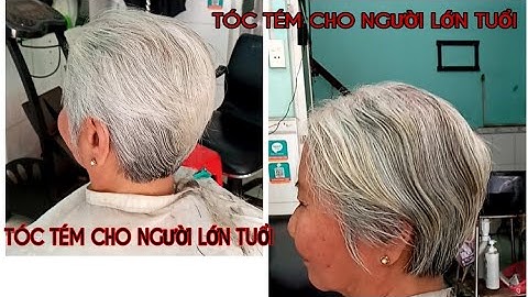 (Short haircut for grandmother) CẮT TÓC TÉM CHO BÀ