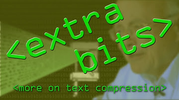 EXTRA BITS - Text Compression Meets Probabilities - Computerphile