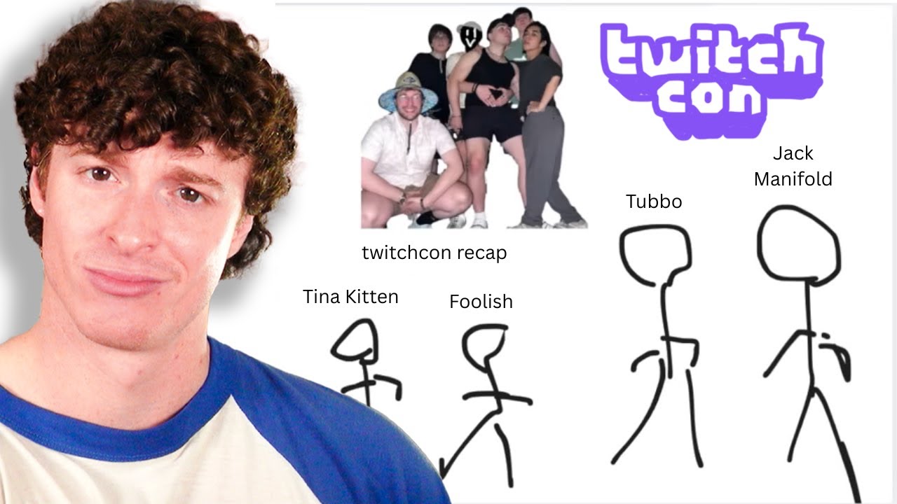 My Twitch Con Explained with MS Paint