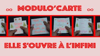  Modulocarte La Carte Qui Souvre  Linfini 