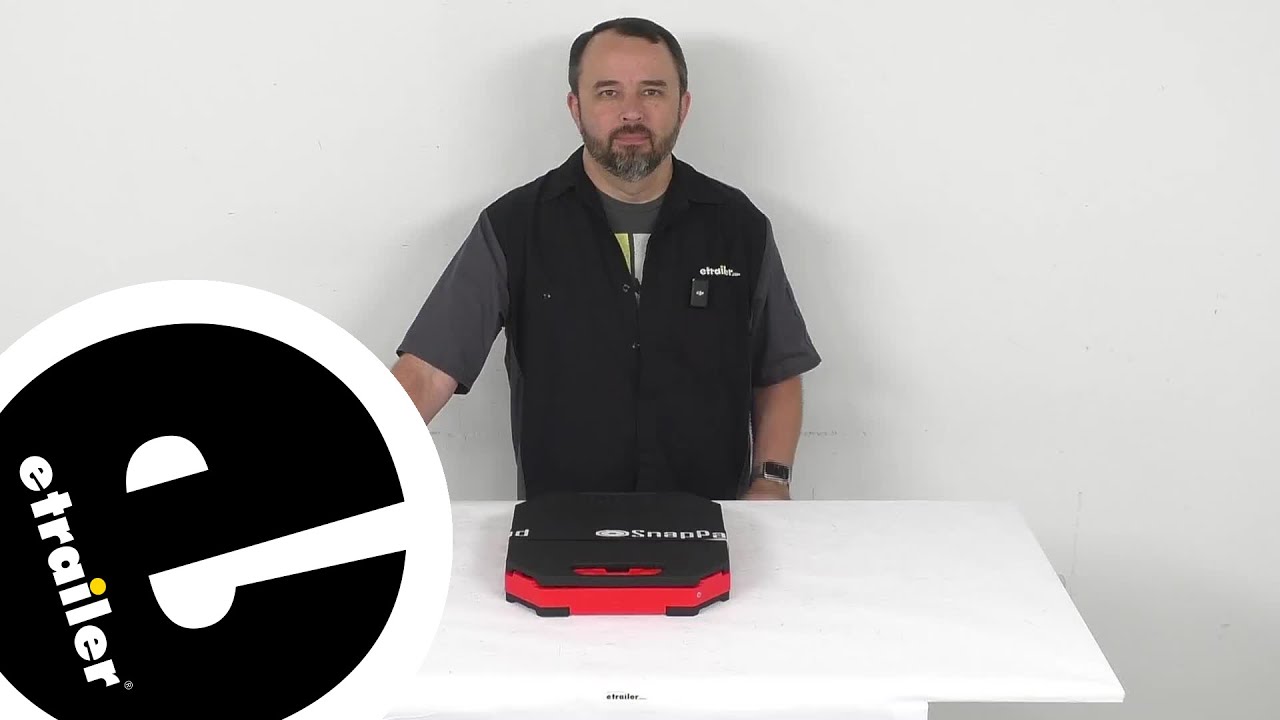 etrailer | Review of SnapPad RV Leveling Blocks - Red StakPad Universal Jack Pad RV Trailer - SN97VR