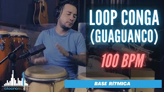 Loop Salsa Guaguancó Congas 100Bpm / Backing track /Play alone