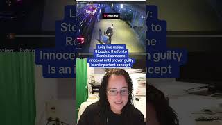 Luigi live replay: The concept of innocent until proven guilty is an important one and is,