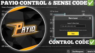 (2023) رمز حساسية ألعاب PAYIO// رمز التحكم في ألعاب PAYIO// #payio منطقة التحكم في الإعدادات