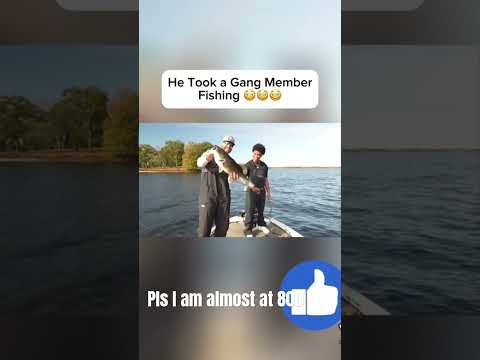 Gang member went fishing for the first time