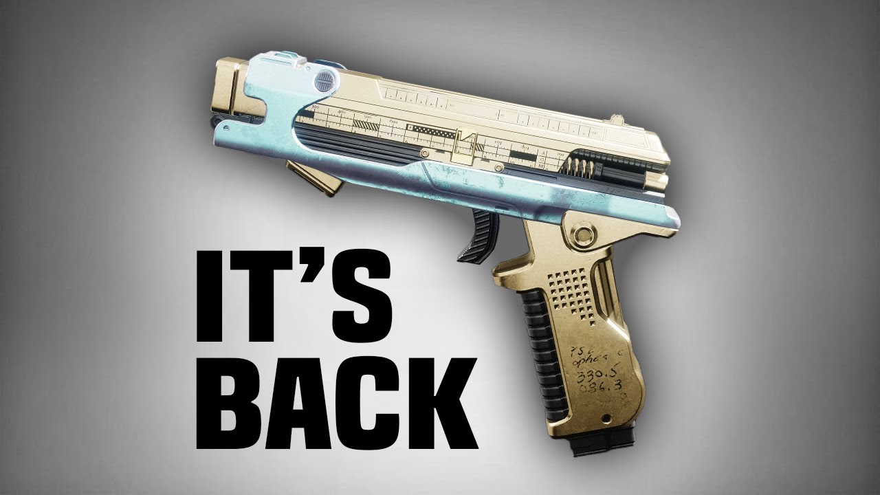 Bungie has given me my baby back! THANK YOU! (No More Sunsetting) 【 Destiny 2 Season of the Wish 】
