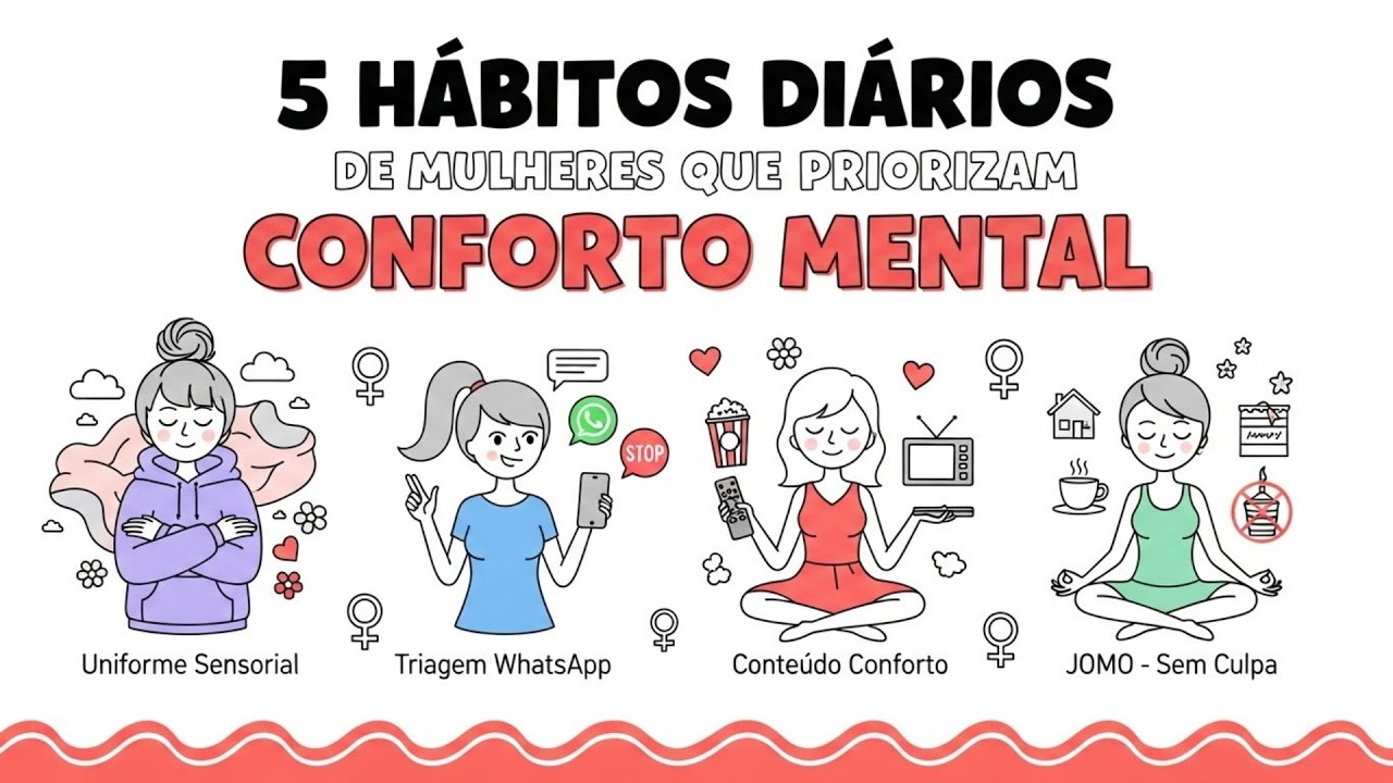5 Hábitos Diários De Mulheres Que Priorizam O Conforto Mental Acima De Tudo (E Ninguém Questiona)