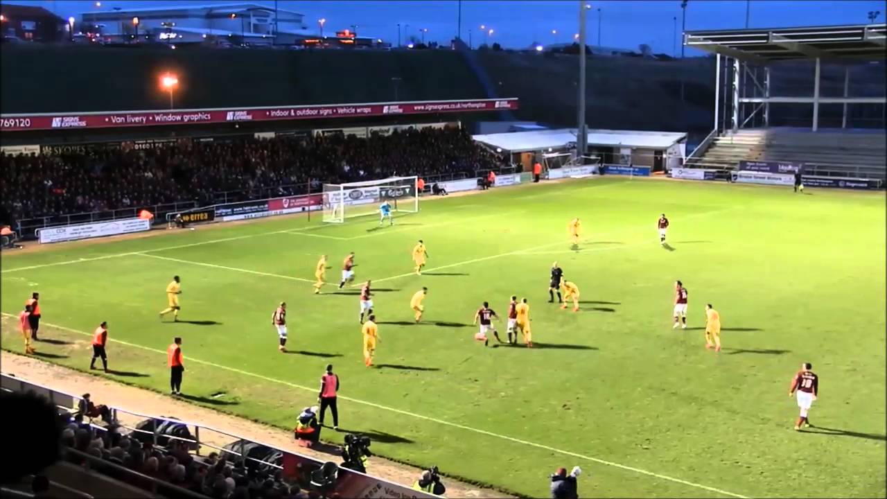 HIGHLIGHTS The goals from Northampton Town 2 MK Dons 2 as viewed by