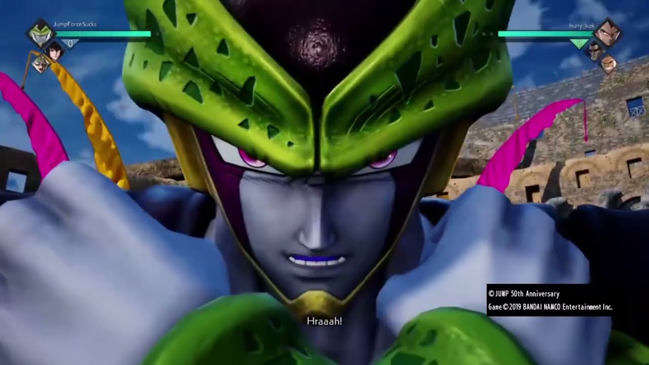 vid 55 | PERFECT CELL : BARRIER ATTACK/DEFENSE!! | WORLD TOURNAMENT STAGE