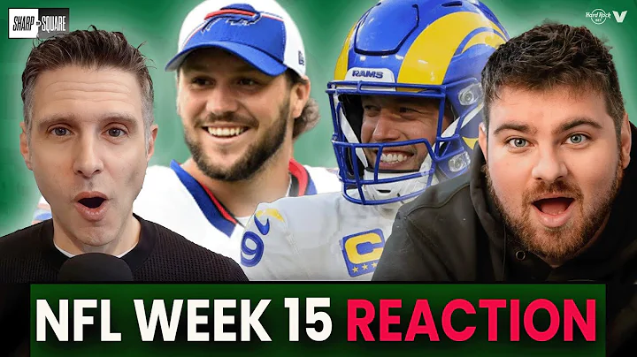 NFL WEEK 15 REACTION - Bills-Patriots, Packers-Broncos, Panthers-Saints, Lions-Rams, Chargers-Chiefs