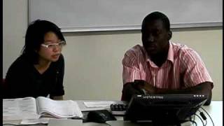 The Student Learning Center Labs present mock tutoring session