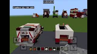 #minecraft how to build the FDNY ambulance tutorial