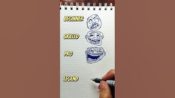 Troll Face Drawing💀 What