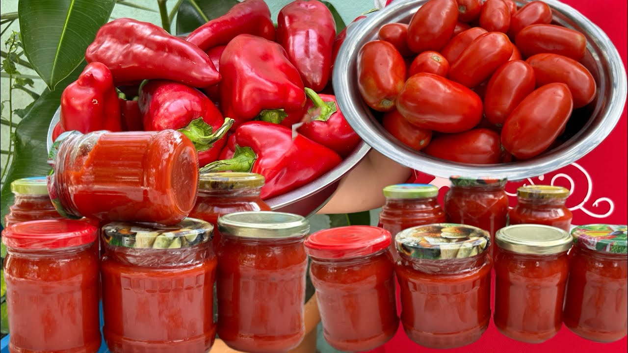 Qış hazırlığından yeməklərinizə ləzzət qatacaq🔴 BİBƏRLİ-POMİDORLU🔴SOUS-TOMAT💯