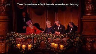 Three dozen entertainment deaths of 2023 (CE) (UK/Global) - 17/Dec/2023