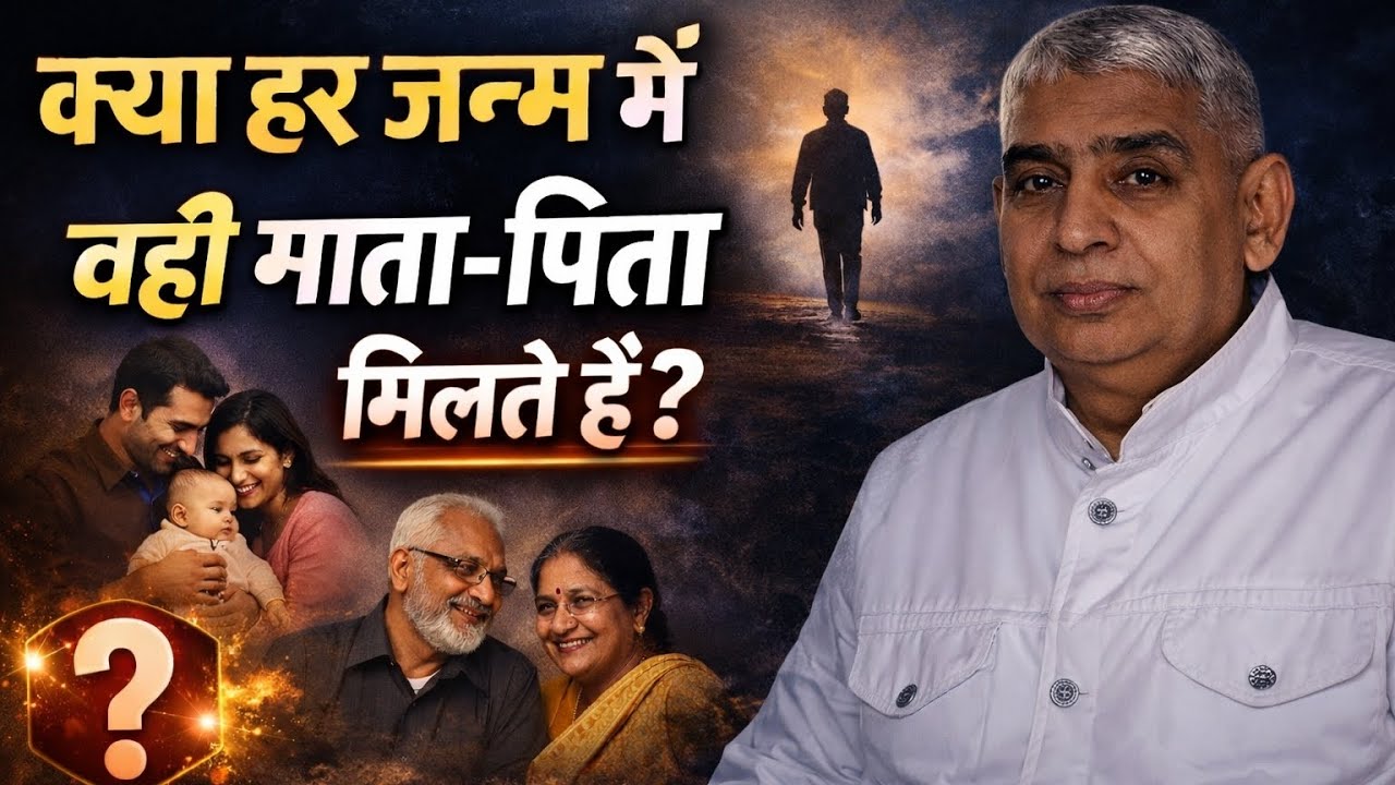 क्या हर जन्म में वही माता-पिता मिलते हैं? Sant Rampal Ji Maharaj Satsang Video  !! Sant Kabir !! 