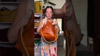 The firefly bucket bag is such a nice addition to my PLG collection #portlandleather #shoulderbag