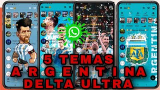 NUEVOS Temas Delta Ultra A R G E N T I N A WhatsApp novos temas for WhatsApp screenshot 3