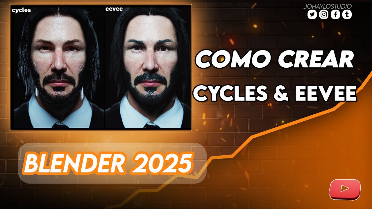 QUE SON LOS CYCLES & EEVEE - EN BLENDER 2025 - YouTube