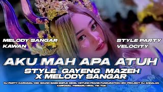 Download lagu DJ AKU MAH APA ATUH STYLE PARTY VELOCITY GAYENG X MELODY SANGAR BASS EMPUK GLEER X MIDEL NOLOP