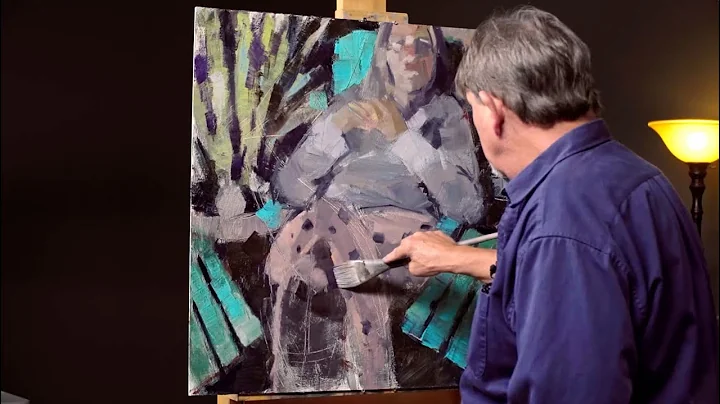 Lon Brauer: Abstract Figure Painting (High Speed V...