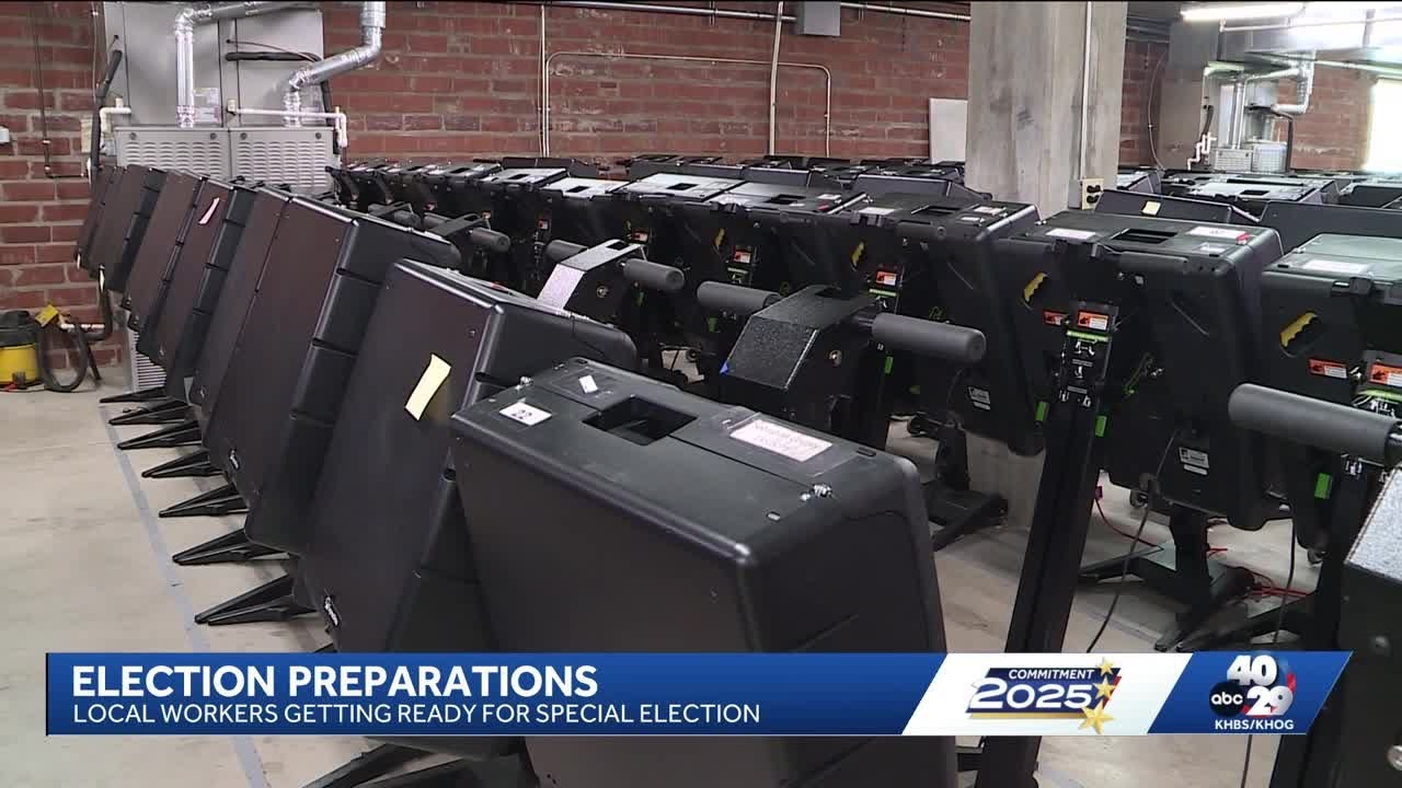 Arkansas' Senate District 26 election workers race to prepare for special election