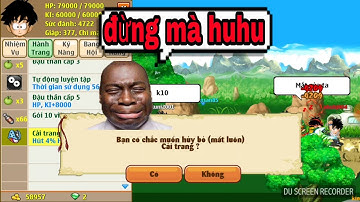 [NRO] phá nick ngọc rồng của trẻ trâu và cái kết cho ae nào may mắn??