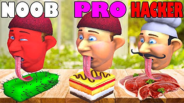 NOOB vs PRO vs HACKER - LICK RUNNER