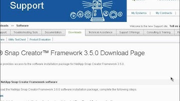 Install NetApp SnapCreator for Windows