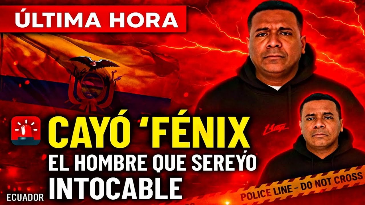 🚨 ÚLTIMA HORA: Cae “FÉNIX”, cabecilla de Los Tiguerones
