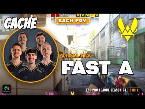 Vitality Fast A vs MOUZ - Cache - ESL Pro League Season 24