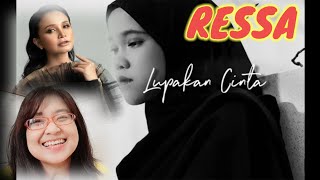 RESSA - Lupakan Cinta (Dipopulerkan oleh Rossa) | Reaction!