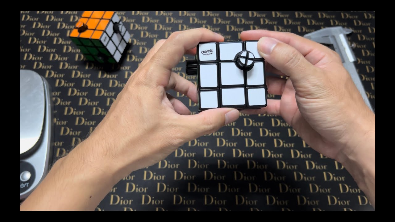 Calvin's Tim Button Cube - Black version