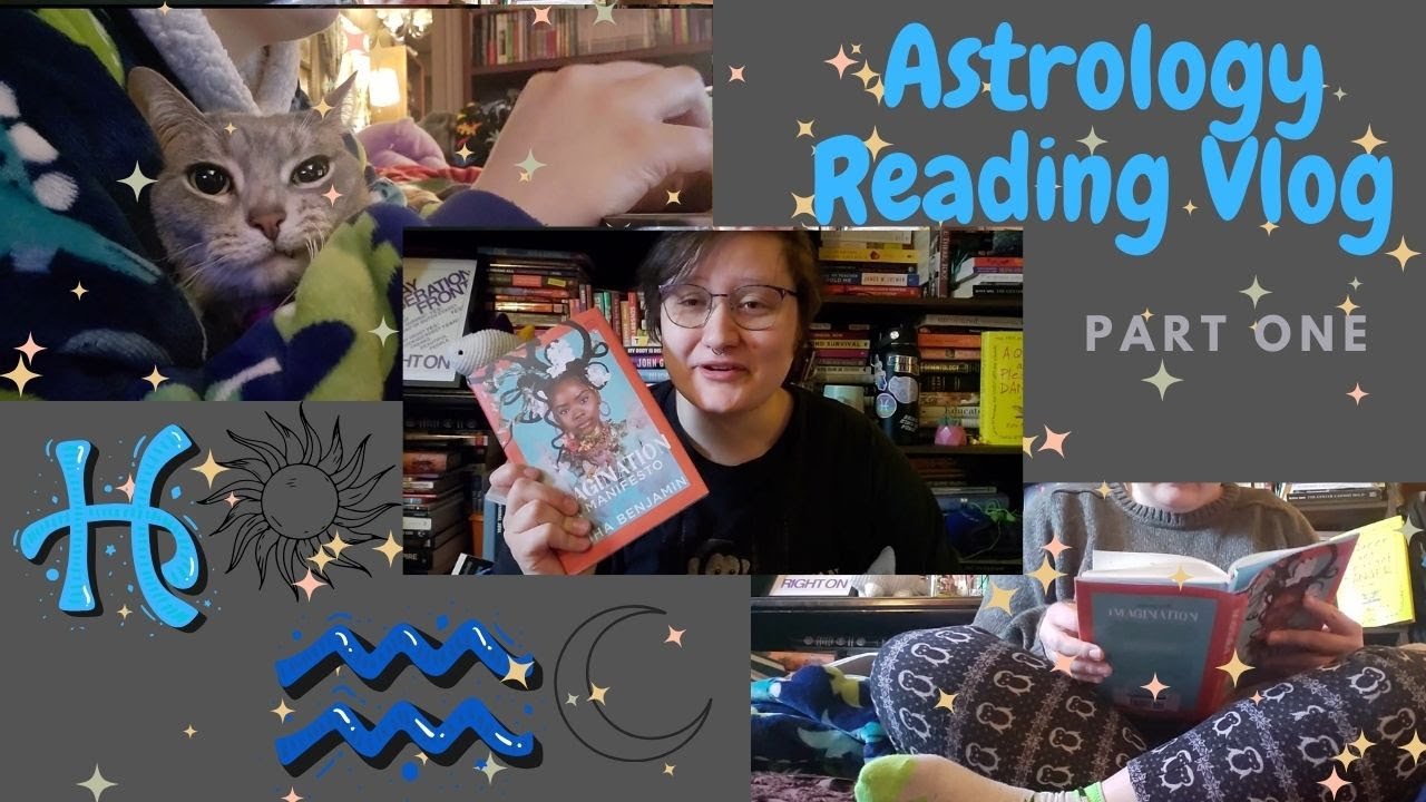 Astrology Reading Vlog PART 1 || Reading Books Based on My Astrology Chart [CC]