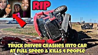 Video Released Of Truck Driver Driving Full Speed At Car On Highway