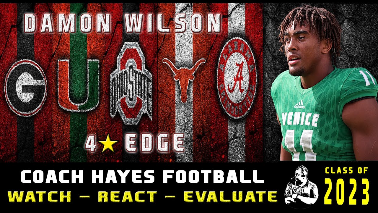 4⭐ Edge | Damon Wilson Highlights | He is an ELITE pass rusher. 
